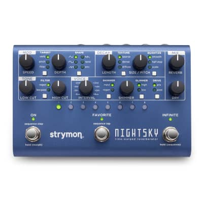 Strymon NightSky Time-warped Reverberator Pedal -NEW image 1