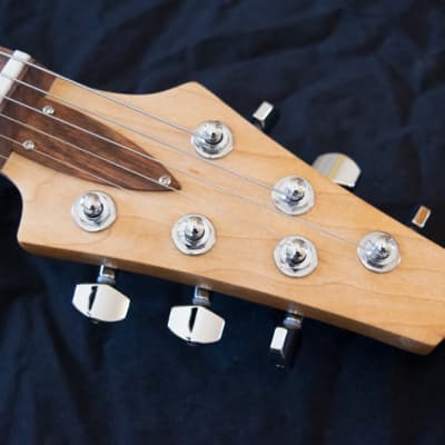 Highline Guitars Custom built ash wood guitar 2020 Natural Ash image 10