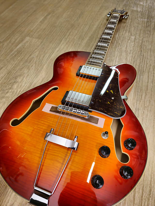 Ibanez AF75FM AWB - Aged Whiskey Burst | Reverb