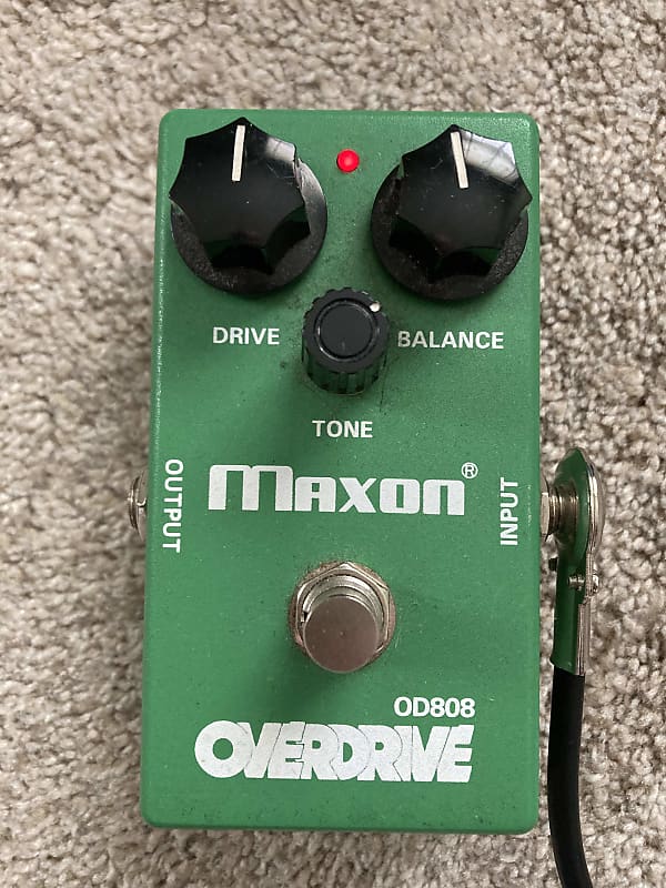 Maxon OD-808 Overdrive 2010s - Green | Reverb