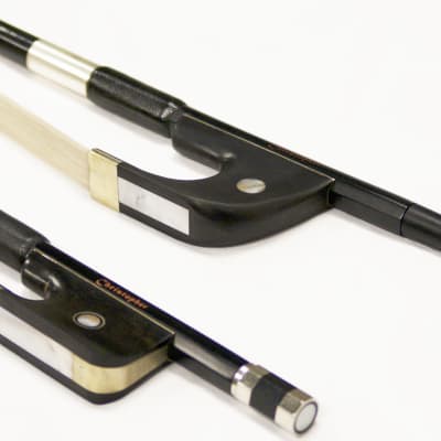 Christopher Carbon Composite Bass Bow, French Style, 3/4 image 3