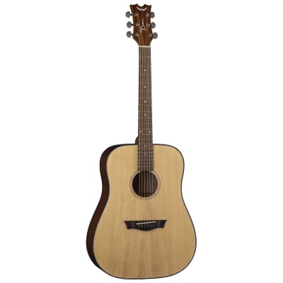 Dean Guitars AXS Prodigy Acoustic Electric Guitar Pack, Gloss Natural with Deluxe Gigbag, Clip-On Tuner, Strap and 4x Picks image 6