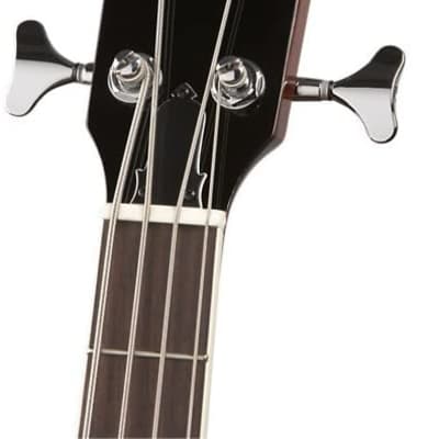 Acoustic Resonator Bass Guitar - Regal Sunburst Studio Series image 5