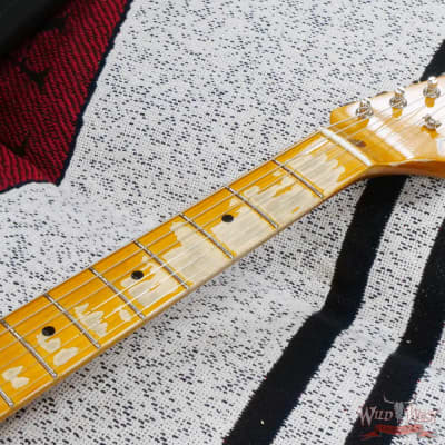 2021 Fender Custom Shop Team Built David Gilmour Signature Stratocaster Relic Black over 3 Tone Sunburst image 8