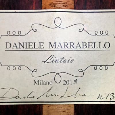 Daniele Marrabello 2019 Classical Guitar Spruce/Indian Rosewood image 12