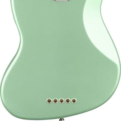 Fender American Professional II Jazz Bass V Maple Fingerboard, Mystic Surf Green image 3