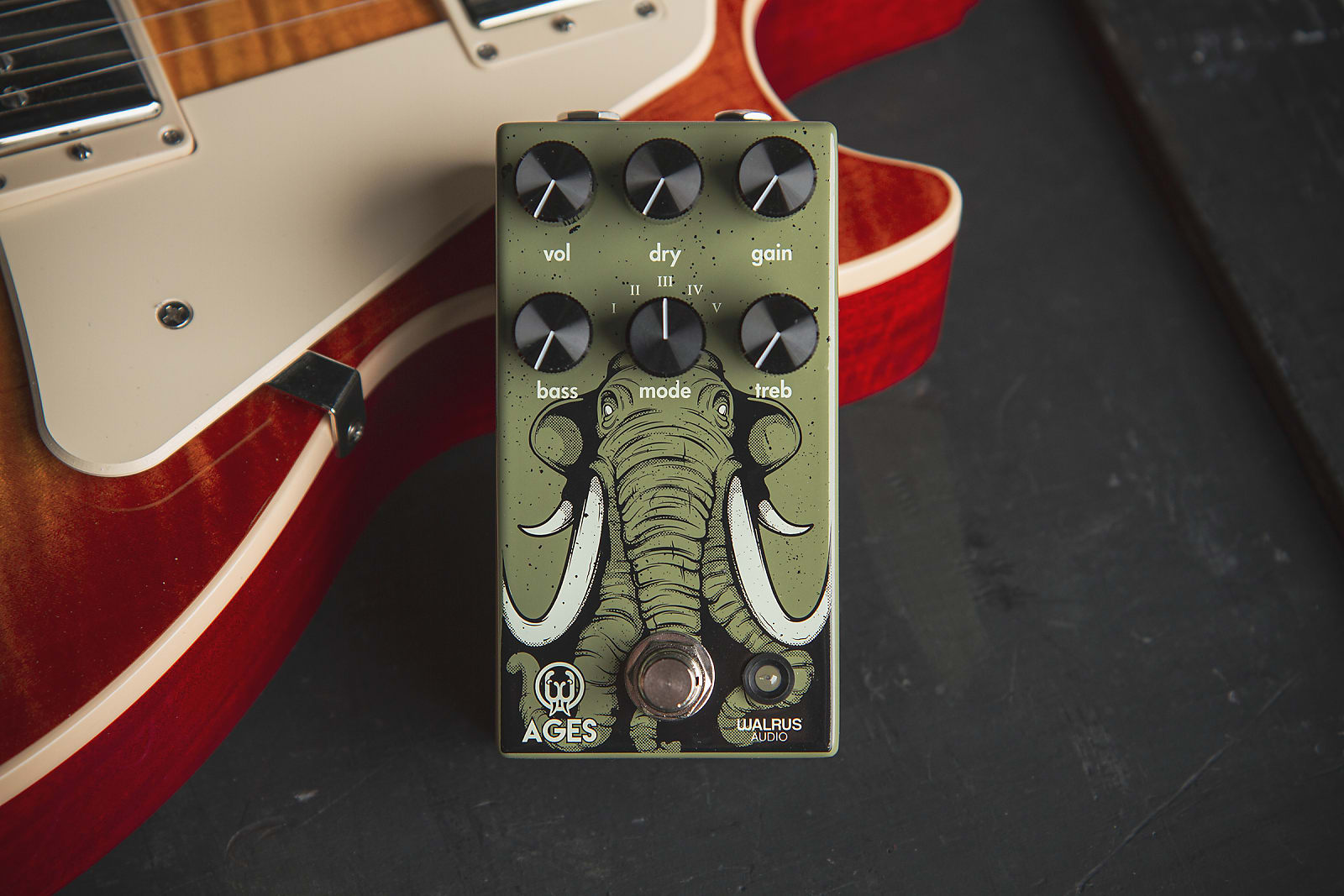 Walrus Audio Ages Five-State Overdrive Effects Pedal