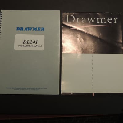 Drawmer DL241 Operators Manual [Three Wave Music] image 1