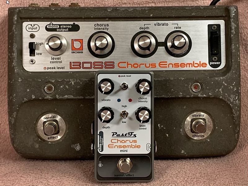 PastFx Chorus Ensemble Mini Buffer & Depth Mods! Vibrato ( Ce-1 / Ce 1 /  Ce1 Clone )