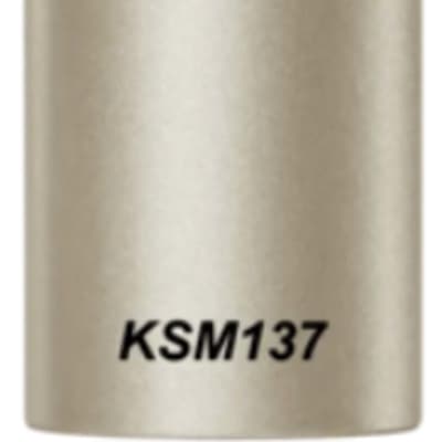 Shure KSM137 Stereo Small-Diaphragm Condenser Microphone, Pair image 1