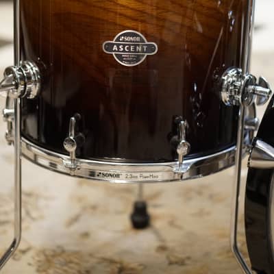 Sonor  Ascent Burnt Fade 12/14/18/6.5x14 image 2