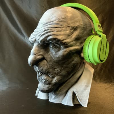 Nosferatu Headphone Stand! Horror Movie Vampire Holder Rack like Dracula/Frankenstein/Mummy/Werewolf image 10