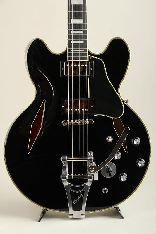 Epiphone Shinichi Ubukata ES-355 Custom Bigsby Ebony