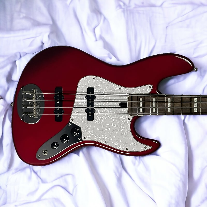 Lakland Skyline 44-60 (Joe Osborn) Custom, Candy Apple Red / Rosewood *Floor Demo = Save $! image 1