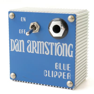 DAN ARMSTRONG BLUE CLIPPER Guitar Fuzz  (03/14) image 4