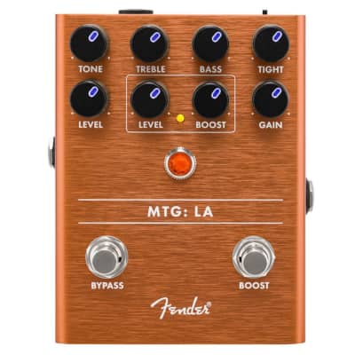 Fender MTG:LA Tube Distortion Guitar Effects Pedal for sale