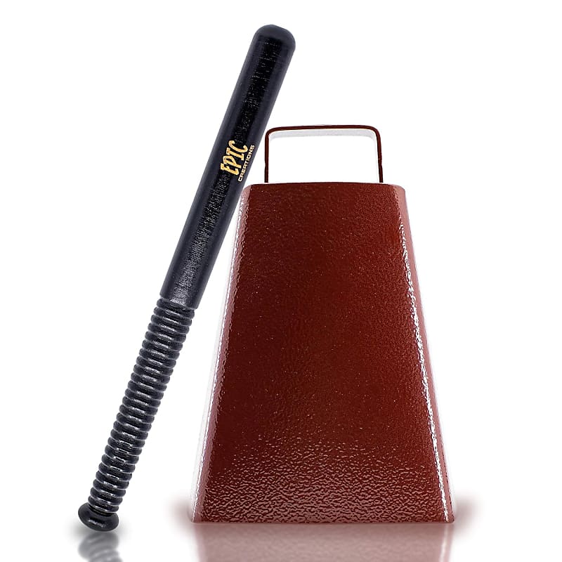 Cow Bell With Handle-7 Inch Cow Bell Noise Maker, Cowbell Beater