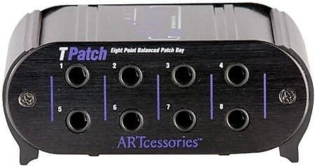 Art Pro Audio TPatch - Eight Point Balanced Patch Bay image 1