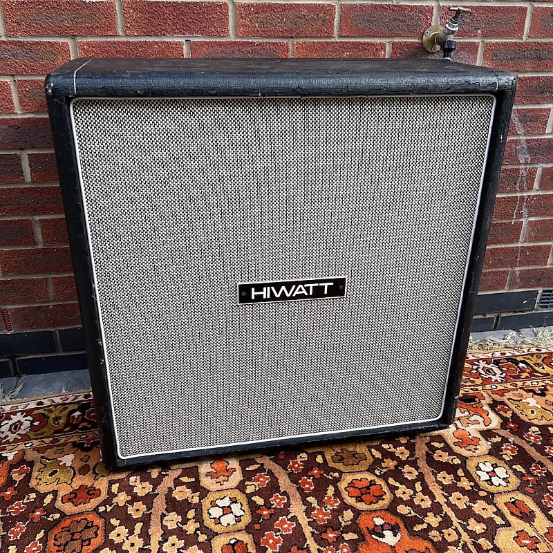 Vintage 1971 Hiwatt 4x12 Amplifier Purple Fane 1970s Reverb