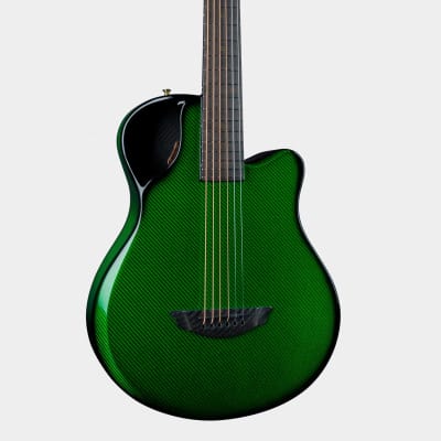 Emerald X7 | Carbon Fiber Parlor Travel Guitar for sale
