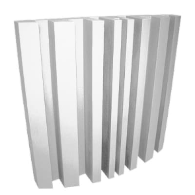 JOCAVI Ivory - White (Raw) 2 pcs EPS Diffuser Acoustic Treatment Panels 120x60x14cm image 1
