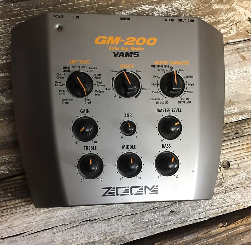 Zoom GM200 Guitar Amplifier Modeler Reverb