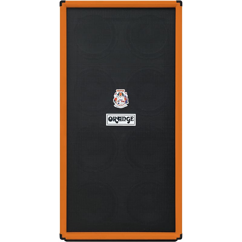 Orange OBC810 Bass Speaker Cabinet (8x10", 1200 Watts), Orange, 4 Ohms image 1