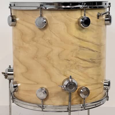 George Hayman 22/13/16/5.5x14" Vibrasonic Drum Set - Refinished Natural Maple image 21