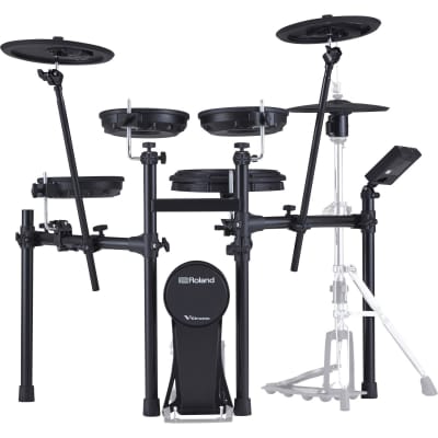 Roland TD-07KVX V-Drums Electronic Drum Set - Drum Essentials Bundle image 3