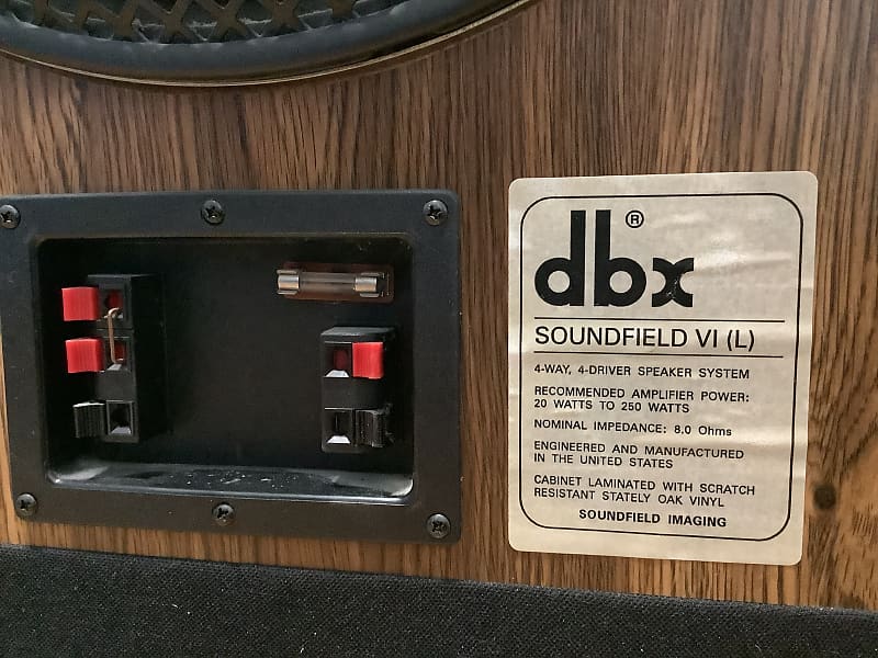 dbx Soundfield VI Speaker Bundle Wood | Reverb