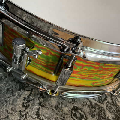 Ludwig 4x14” Classic Maple Custom Snare Drum Citrus Mod | Reverb