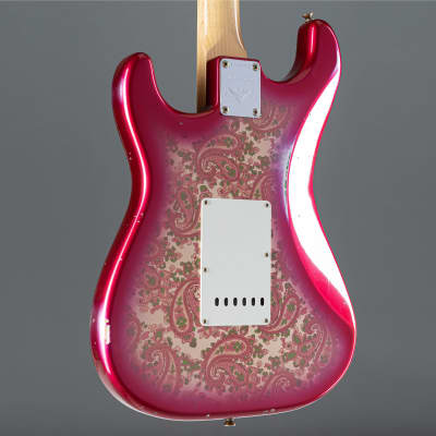 Fender LTD '68 Pink Paisley Stratocaster Relic #CZ568721 - Custom Electric Guitar image 7