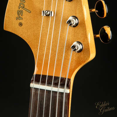 Fender - Kurt Cobain Jag-Stang - Left Handed - Fiesta Red - Lefty - Electric Guitar with Gig Bag - Lefthanded image 7