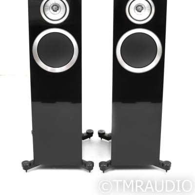 KEF R900 Floorstanding Speakers; Gloss Black Pair image 3