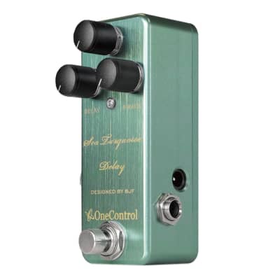Reverb.com listing, price, conditions, and images for one-control-sea-turquoise-delay