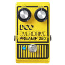 DOD Overdrive Preamp 250 Distortion & Boost Effects Pedal (yellow)