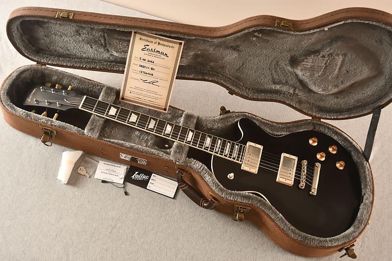 Eastman SB-59/v Black Varnish Solid Body Electric Guitar image 1
