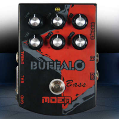 MOEN BS-BA Buffalo BASS Guitar DI with Headphones Out + Parametric EQ image 1