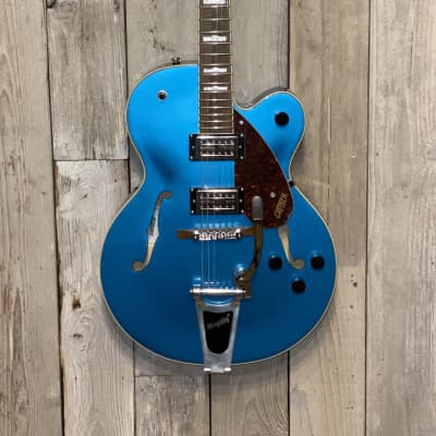 Gretsch Guitars G2420T Streamliner Hollow Body with Bigsby Electric Guitar Riviera Blue, Support Small Business ! image 4
