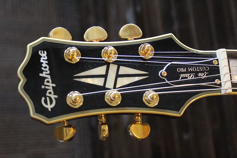 2016 Epiphone Les Paul Custom Pro Wine Red | Reverb