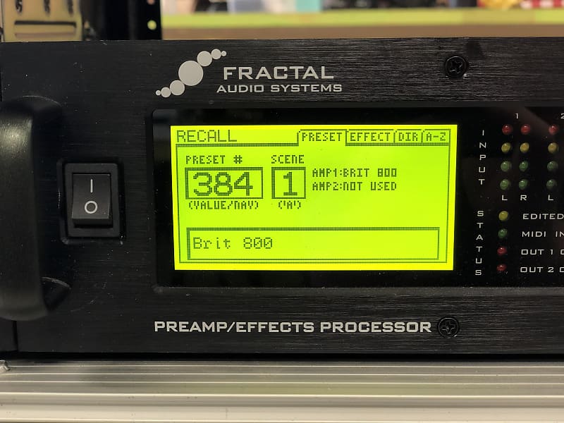 【ラックケース付き】Fractal Audio Axe-Fx II XL+ Fractal Audio Systems Axe-Fx II XL+ [QLH52]【難波店在庫