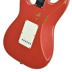 Fender Custom Shop 1961 Stratocaster Relic Fiesta Red image 6