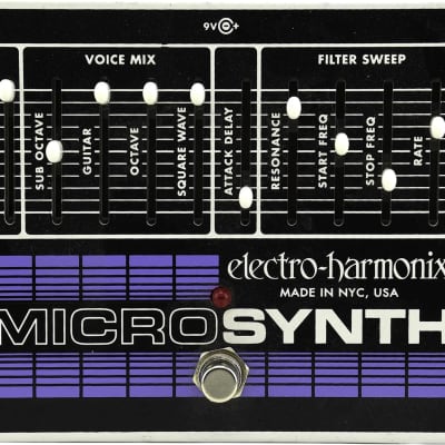 electro-harmonix bass MICRO SYNTH ベース Electro Harmonix Bass Microsynth – United States