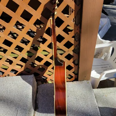 National Wooden Body Resonator Guitar  1930's  Mahogany? image 4