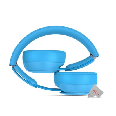 Beats Solo Pro Wireless Noise Cancelling On-Ear Headphones Light Blue image 4