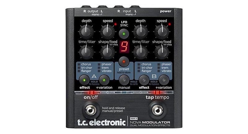 TC Electronic Nova Modulator NM-1 - Pédale de Modulation Guitare - Stock B image 1