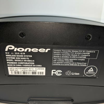 Pioneer XW-SMA3-K Used Wireless speaker With  Remote Apple Airplay iPhone iPad iPod 90% With New image 4