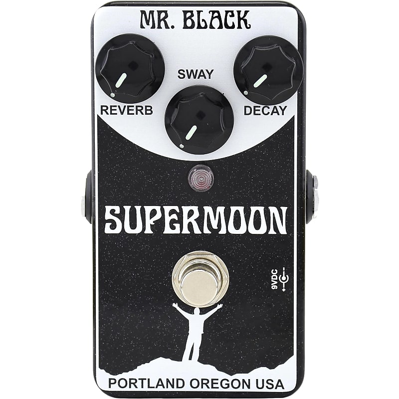 Mr Black Pedals SuperMoon Modulated Reverb Pedal image 1