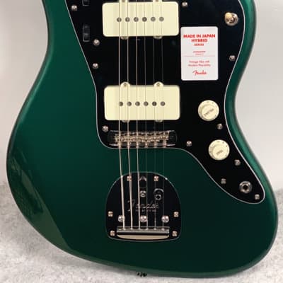 Fender Made in Japan Hybrid 60s Jazzmaster SN:8668 ≒3.65kg 2019 Sherwood  Green Metallic | Reverb