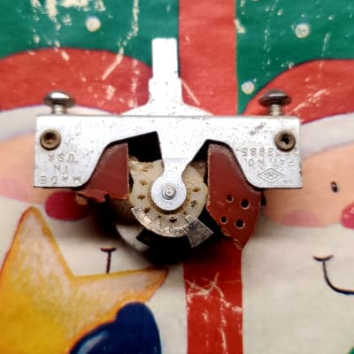 1970s CRL 1452 Fender guitar 3-way pickup switch | Reverb 1970s CRL 1452 Fender guitar 3-way pickup switch | Reverb